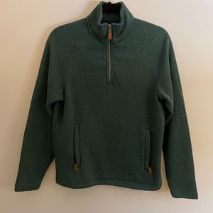 Vineyard Vines Dark Green 1/4 Zip Sweater